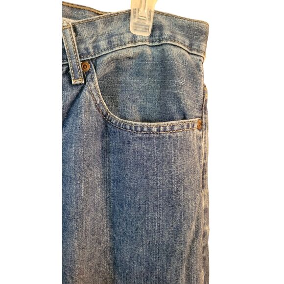 Urban Pipeline 32x34 Relaxed Bootcut Fit Jeans Blue Denim Vintage - Picture 2 of 5